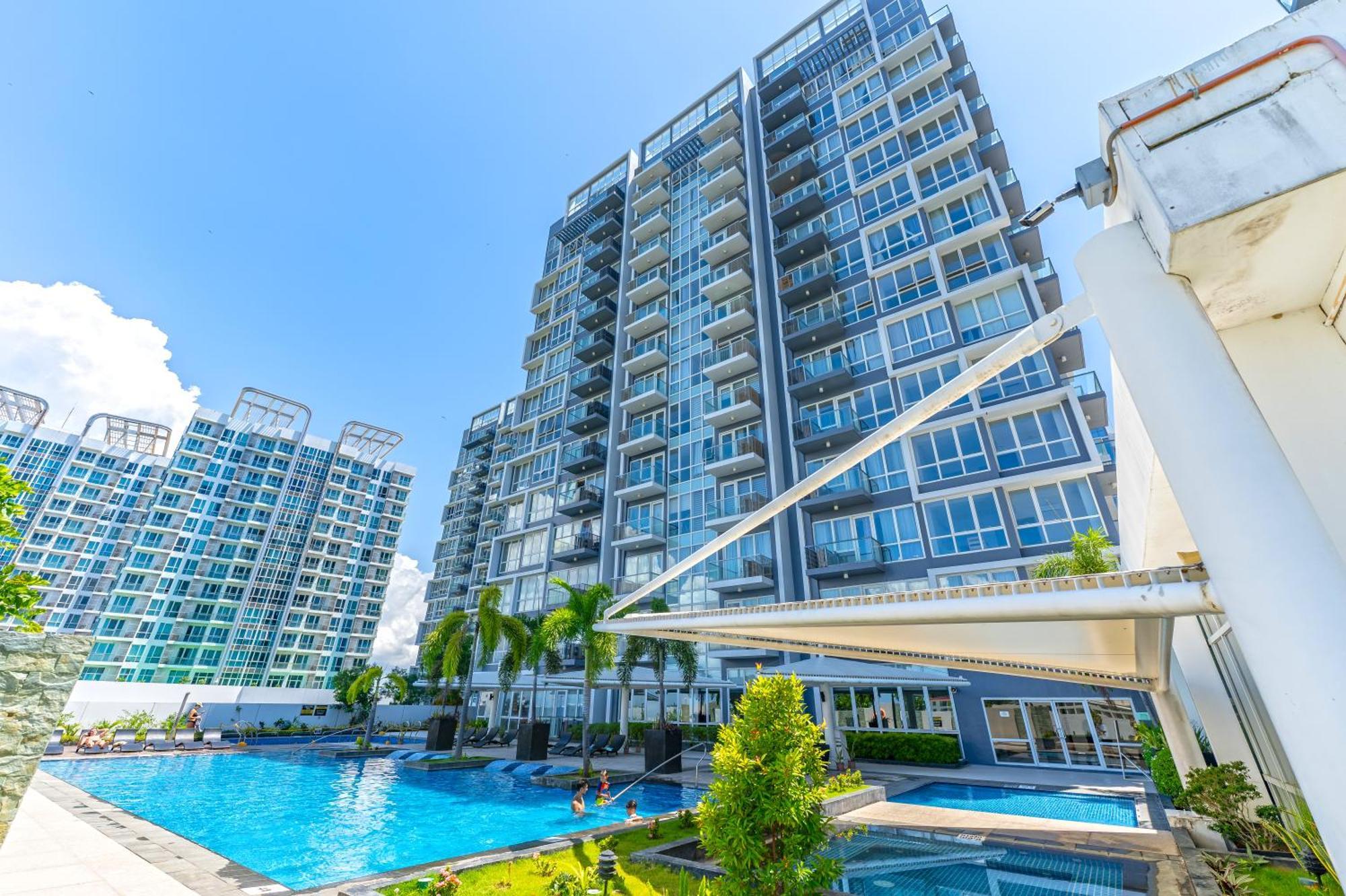 Mactan Newtown - 1Br Stunning Ocean View And City View Lapu-Lapu City Exterior foto